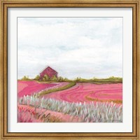 Pink Fall Farm Fine Art Print