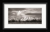 Sunlight on the Tetons Fine Art Print