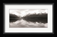 Bowman Lake Reflections Fine Art Print