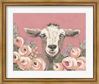 Goat in the Garden Fine Art Print
