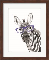 I See You Zebra Fine Art Print