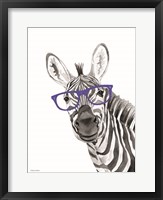 I See You Zebra Fine Art Print