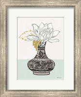 Flower Vase with Pattern I Fine Art Print