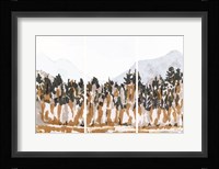 Big Mountain Triptych Fine Art Print