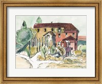 Tuscan Farmhouse Fine Art Print
