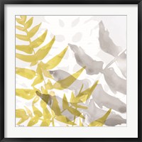 Yellow-Gray Leaves 2 Fine Art Print