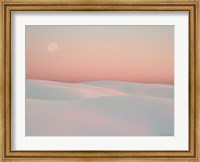 Moon and Dunes Fine Art Print