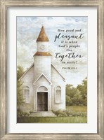 Live Together in Unity Fine Art Print