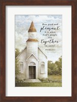 Live Together in Unity Fine Art Print