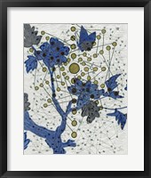 Chakra Web with Butterfly Framed Print