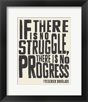 Frederick Douglass Quote I Fine Art Print