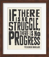 Frederick Douglass Quote I Fine Art Print