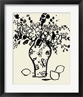 Matisse's Muse Still Life I Framed Print