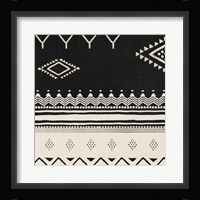 Geo Textile Crop II Framed Print