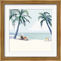Palm Tree Paradise I Fine Art Print
