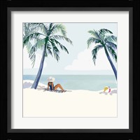 Palm Tree Paradise I Fine Art Print