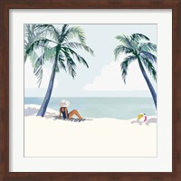 Palm Tree Paradise I Fine Art Print