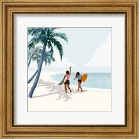 Palm Tree Paradise II Fine Art Print