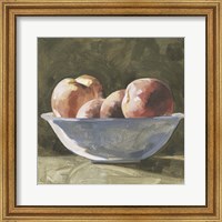 Bowl of Peaches I Fine Art Print