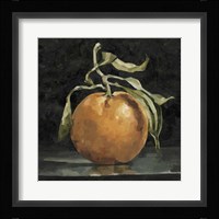 Dark Orange Deux II Framed Print