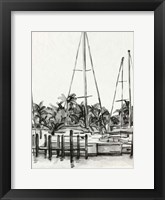 Neutral Tropics I Framed Print