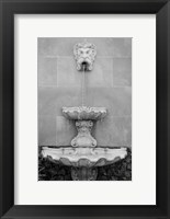 Black & White Fountains I Fine Art Print