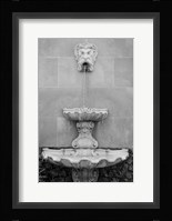 Black & White Fountains I Fine Art Print
