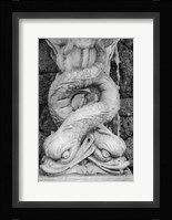 Black & White Fountain Detail I Fine Art Print