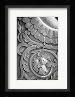Black & White Fountain Detail II Fine Art Print