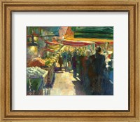 Market Scene I Fine Art Print