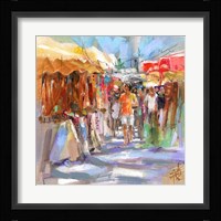 Market Scene II Fine Art Print