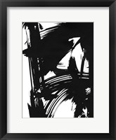 Black Bamboo II Framed Print