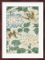 Japanese Floral Design II Fine Art Print