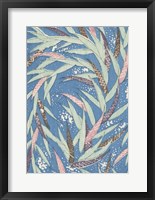 Japanese Floral Design V Framed Print