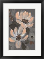 Peach & Sienna Bouquet I Framed Print