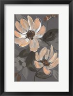Peach & Sienna Bouquet II Framed Print