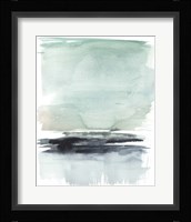 Teal Moor I Framed Print