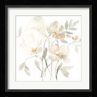 Whispering Petals I Framed Print