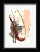Scraped II Framed Print