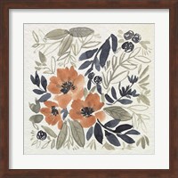 Sienna & Paynes Flowers II Fine Art Print