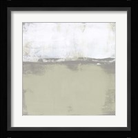The Subtlest Horizon I Framed Print