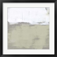 The Subtlest Horizon II Framed Print