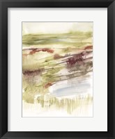Abstract Flower Horizon II Framed Print