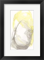 Lemon & Grey Tandem I Fine Art Print
