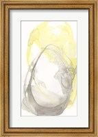 Lemon & Grey Tandem I Fine Art Print