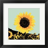 Pop Art Sunflower I Fine Art Print