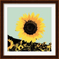 Pop Art Sunflower I Fine Art Print