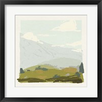 Alpine Ascent I Framed Print