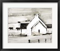 English Farmhouse I Framed Print