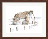 Roadside Barn I Fine Art Print